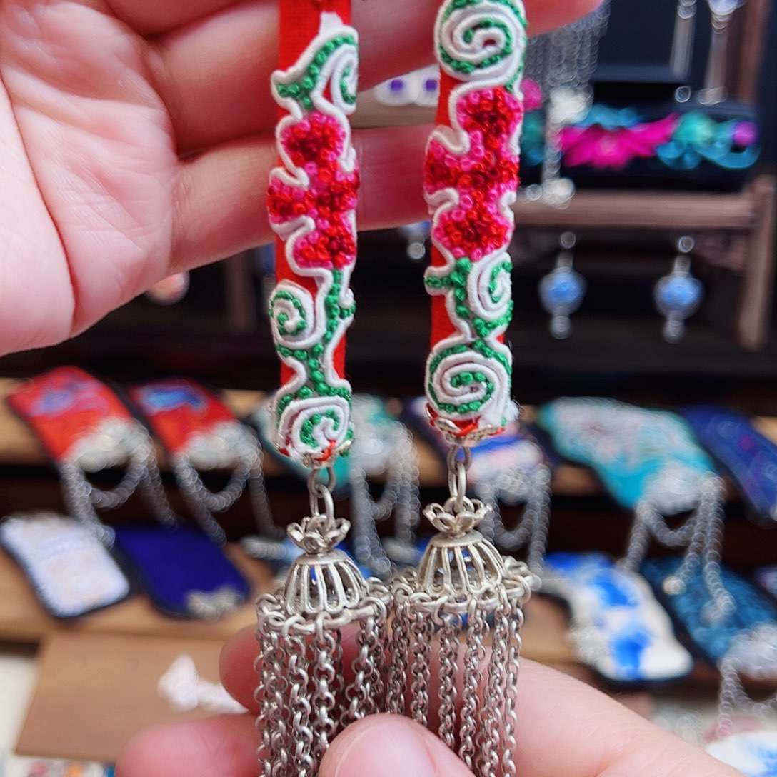 织绣手工刺绣工艺品