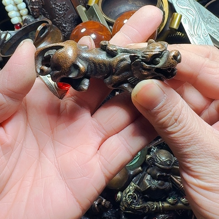 铜器摆件收收藏藏