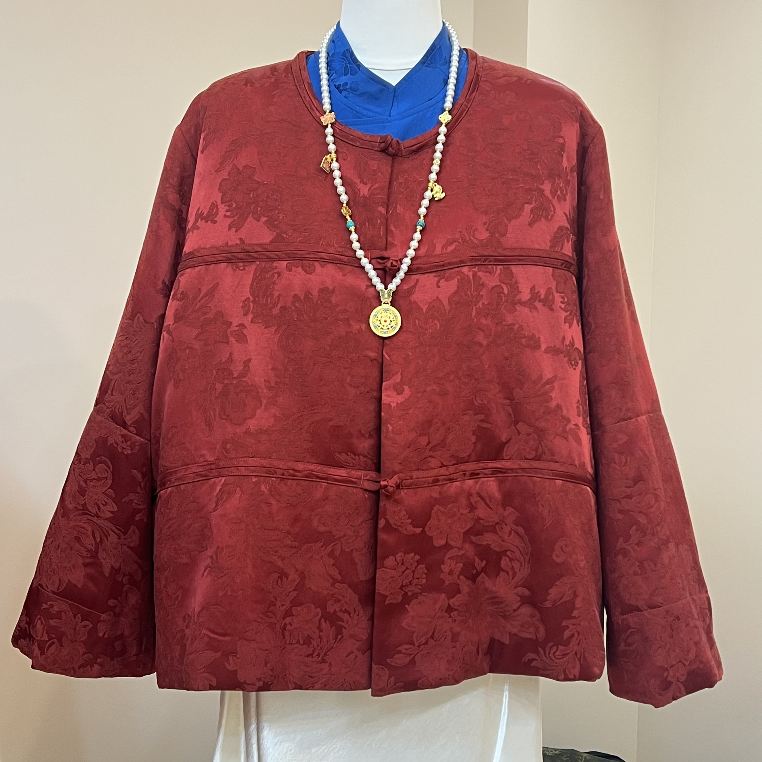 【古韵新风】新中式宽松4色夹棉外套