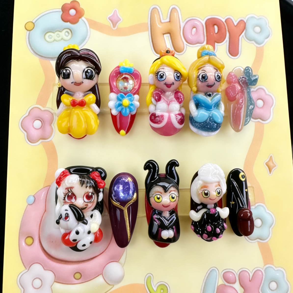 文玲手工穿戴甲 100–300 下单备注