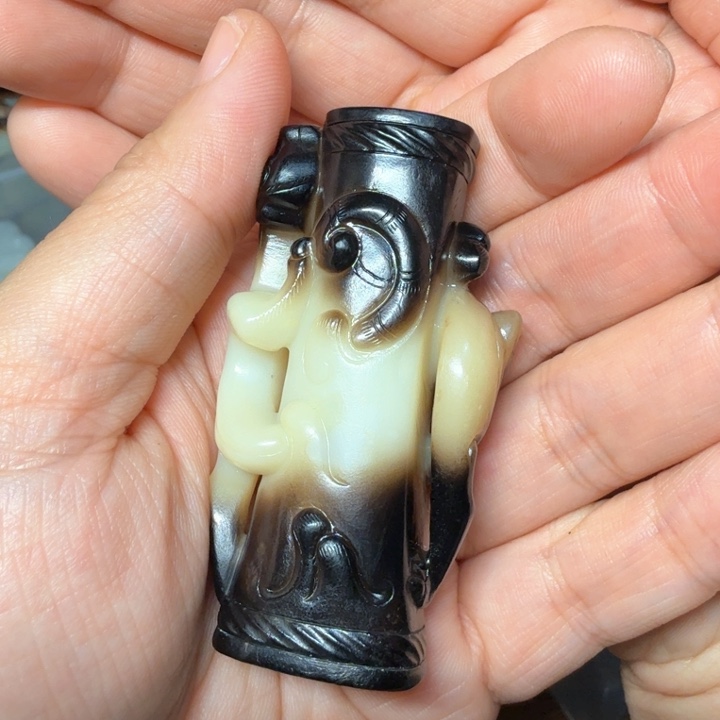 和田玉（糖玉）挂件未镶嵌彼***凉