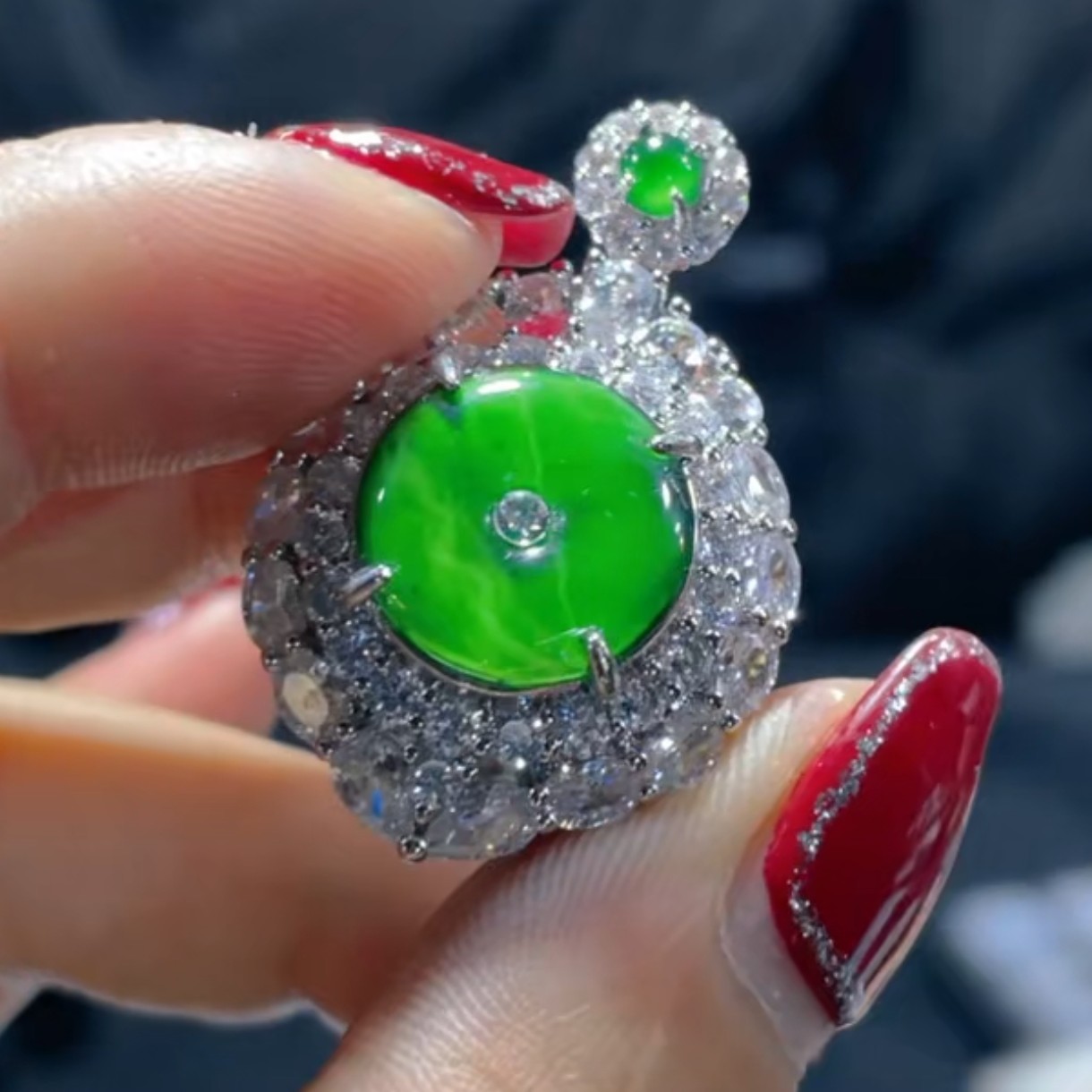 天然A货翡翠假一罚四（多样性发货拍一发一）