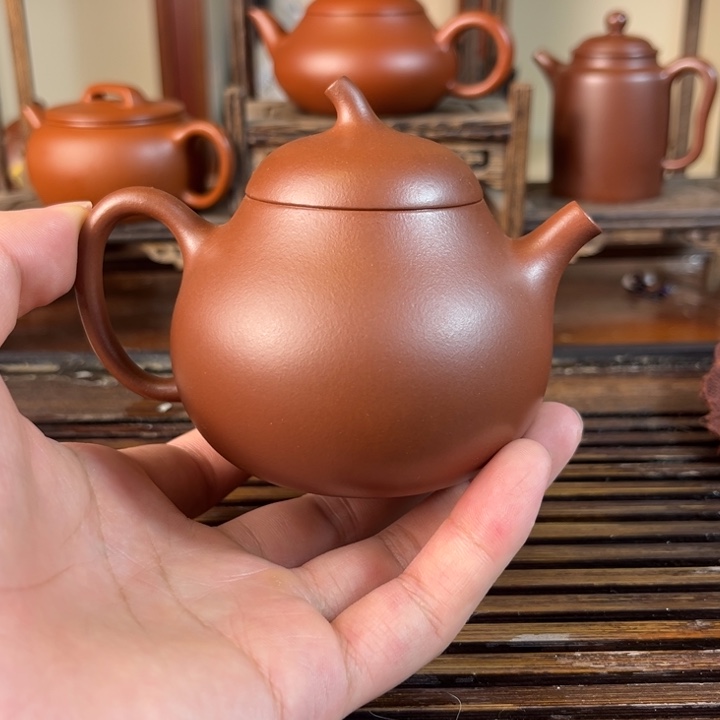 茶壶紫砂原矿紫砂手工制作