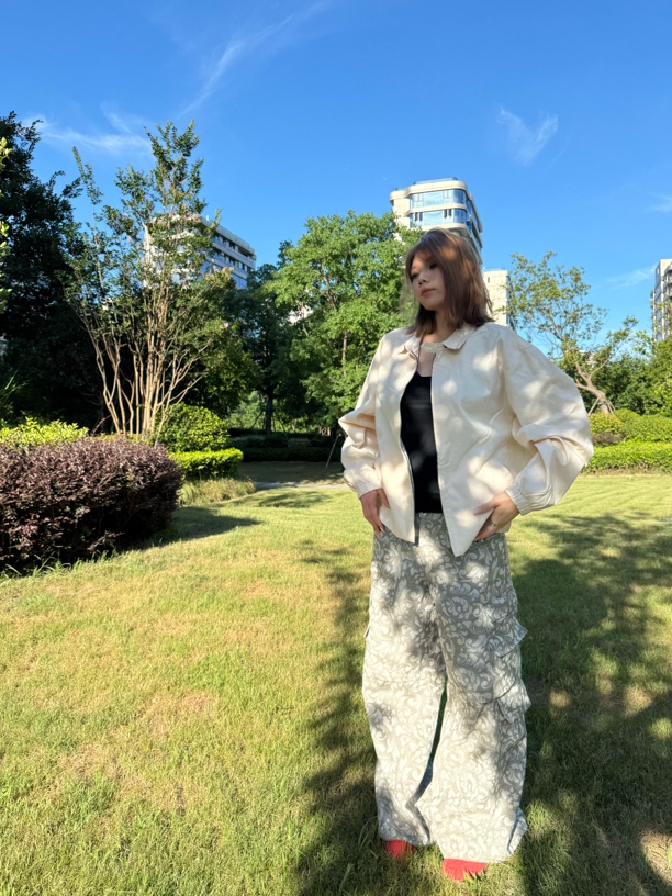 古着拉链流行哈林顿宽松四季夹克外套气质