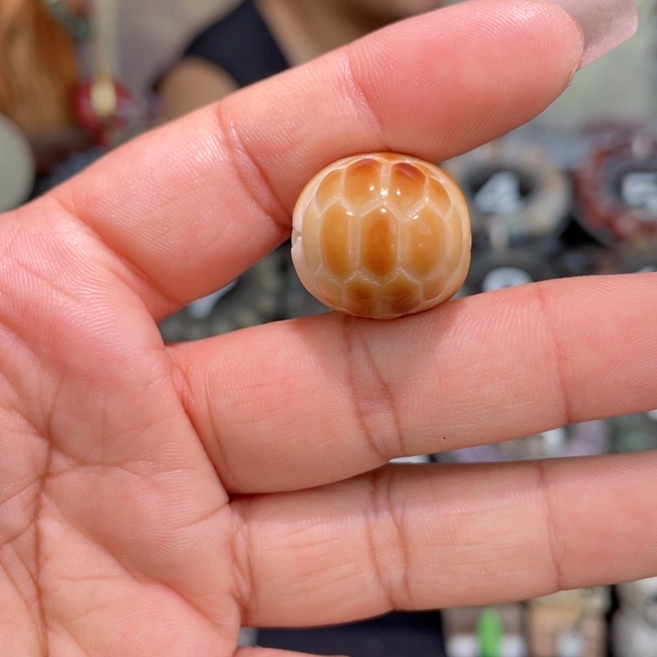 水晶手串未镶嵌象牙果龟壳