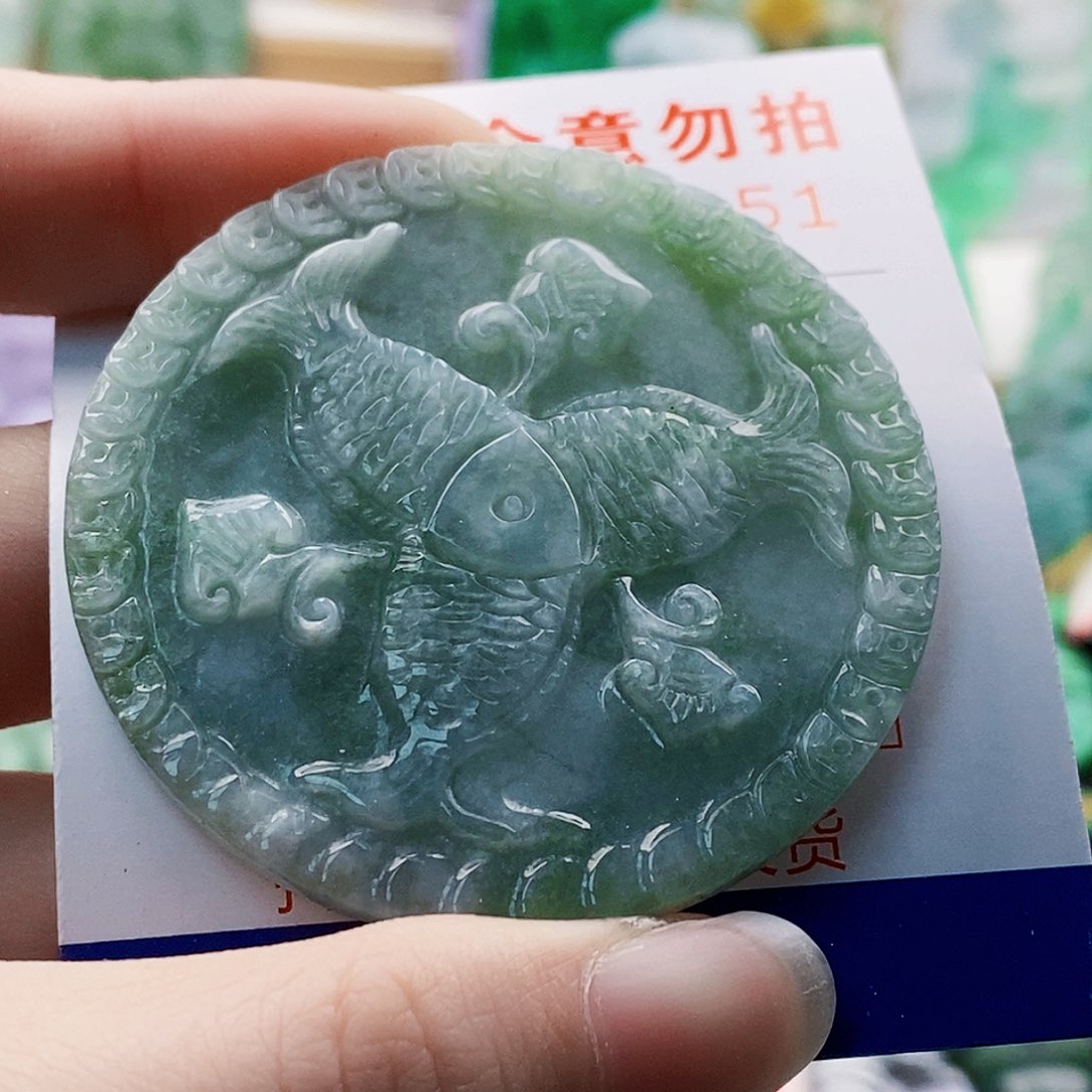 吊坠(不含链)未镶嵌翡翠