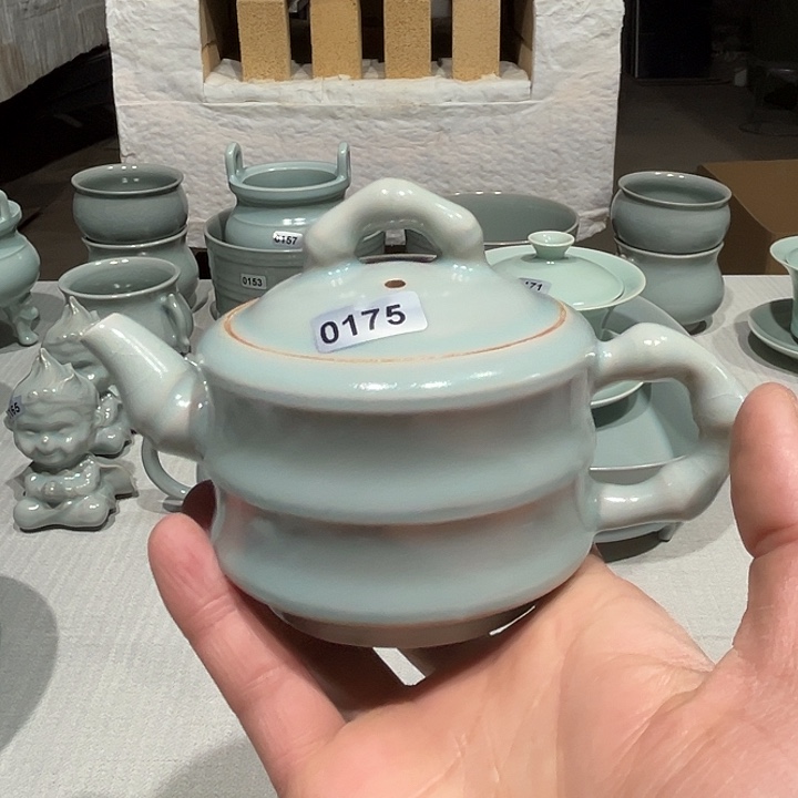杯0175 青鸾汝瓷汝州发货
