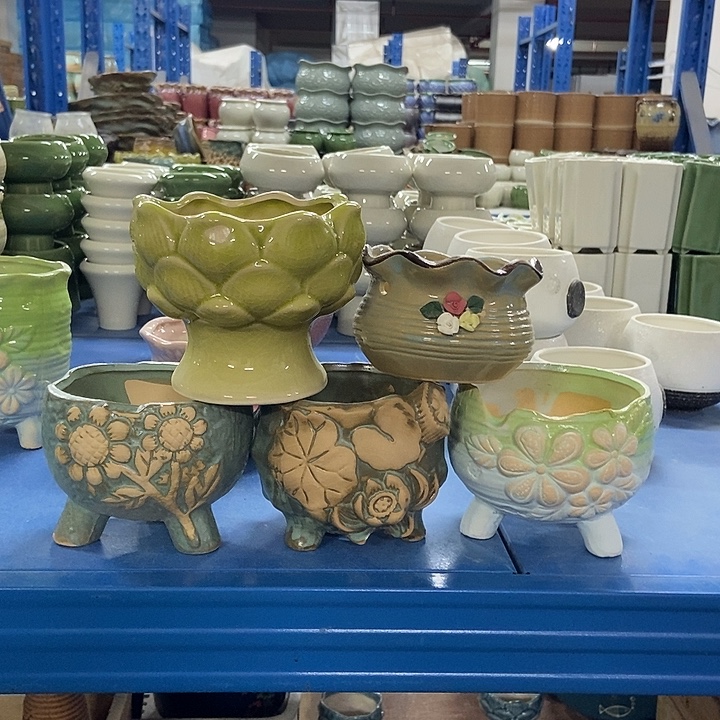 花盆单场满9.9发货瑕疵捡漏五个