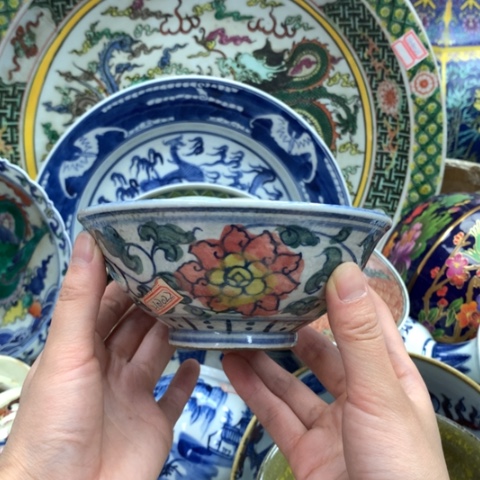 瓷片瓷器摆件瓷器摆件