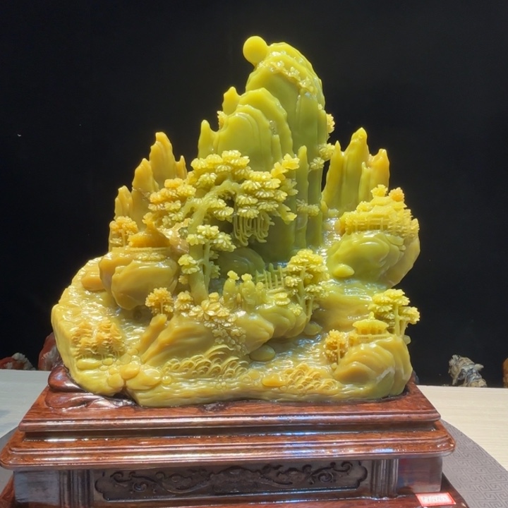 柳***兒寿山石寿山石摆件