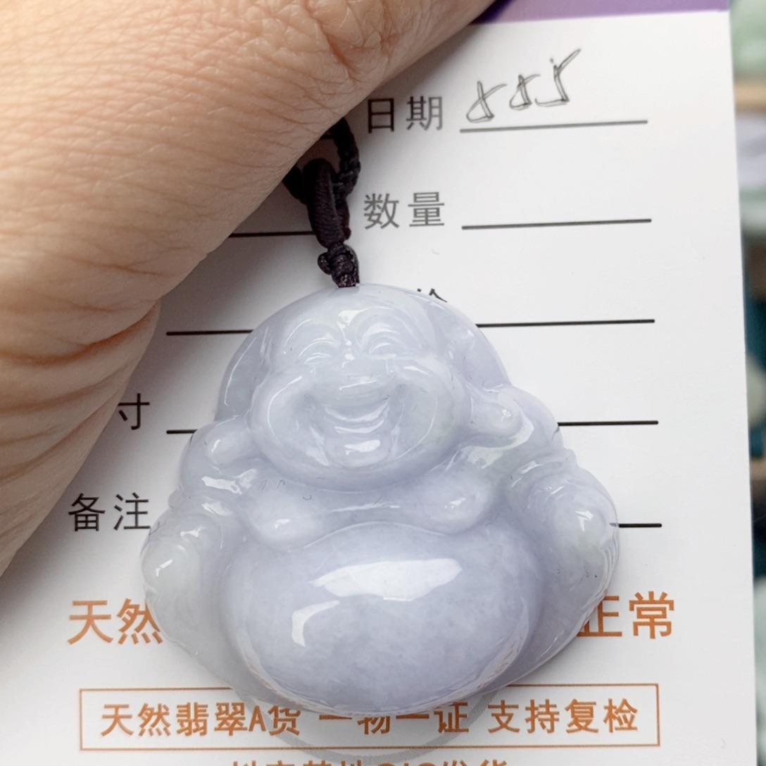 翡翠颈饰未镶嵌佛公