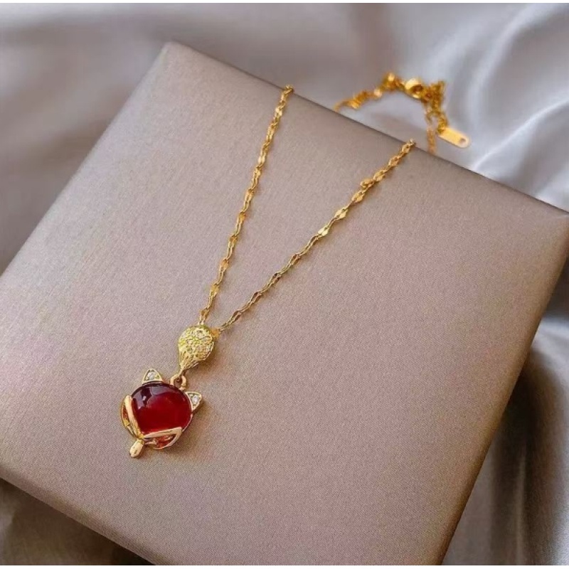 钛钢项链 D202时尚轻奢气质百搭优雅项链