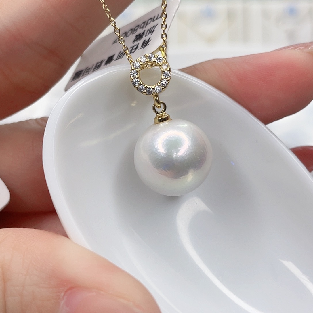 淡水珍珠颈饰合金