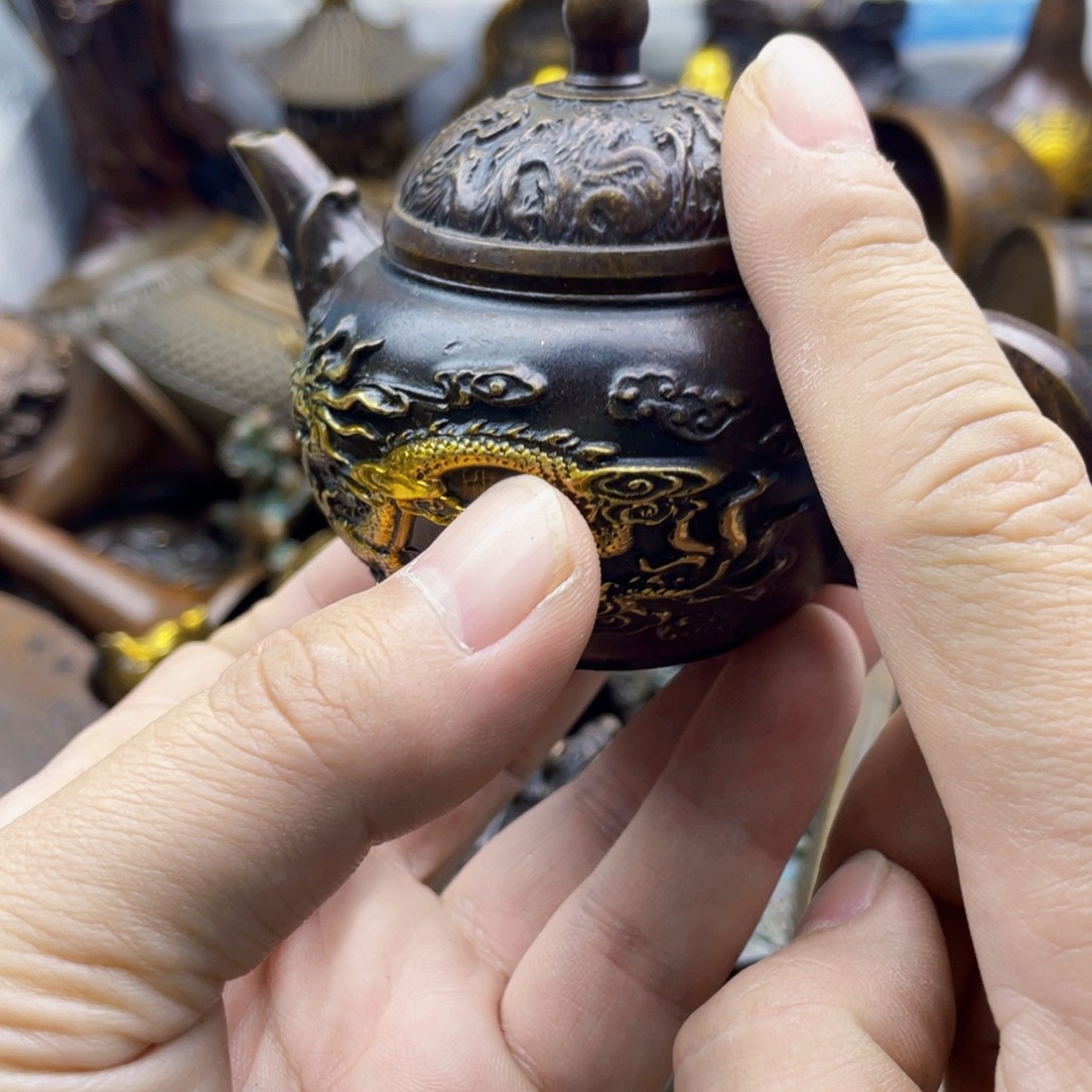 铜器工艺品办公室摆件 