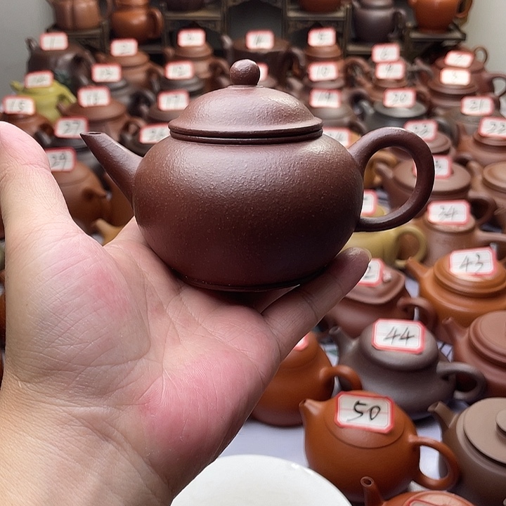 霸***裁茶壶紫砂宜兴紫砂全手工