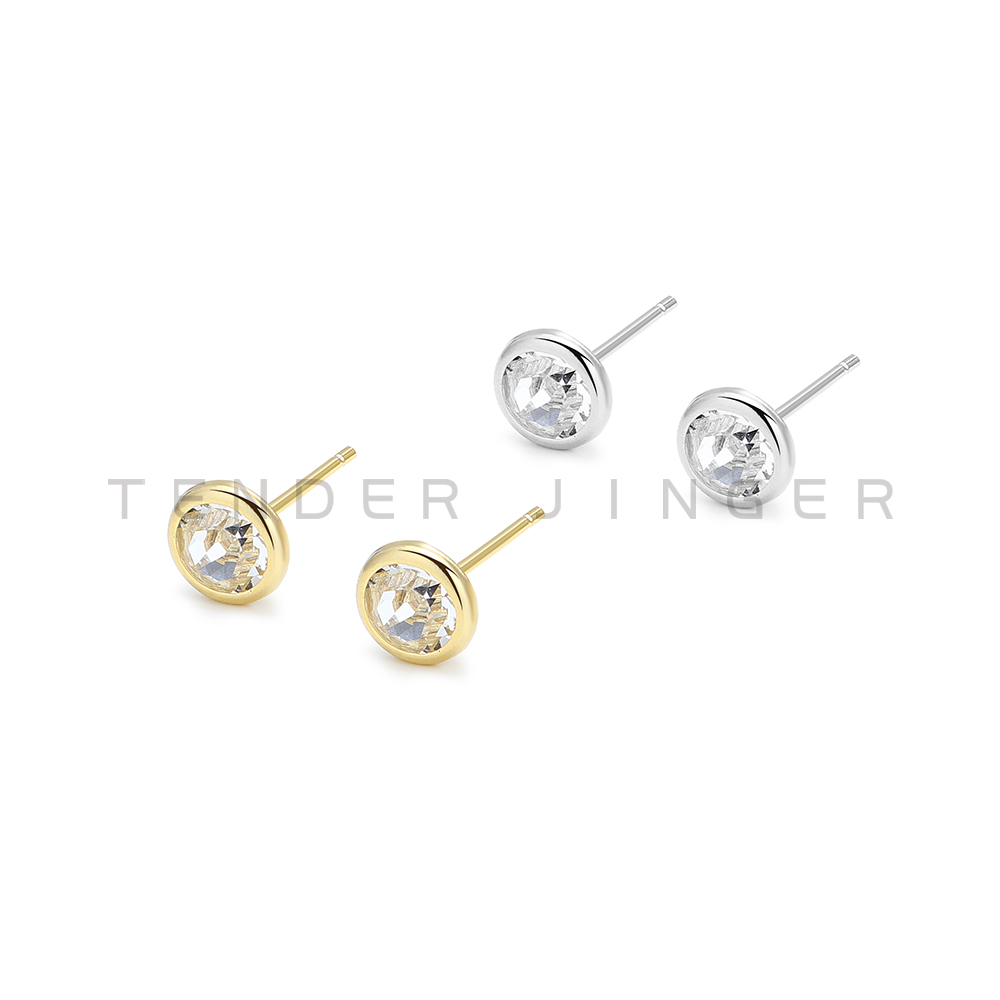 Tender Jinger 925银耳饰 ｜线下专供 *意大利*施华小气泡银耳饰