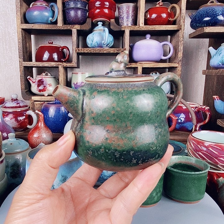 中国神后钧瓷茶具