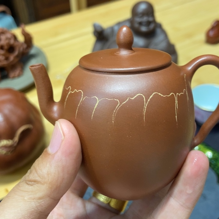 紫砂茶宠一**草雕塑作品
