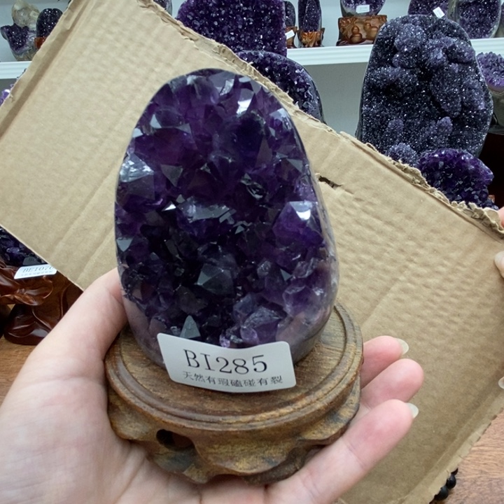 未镶嵌紫晶大型摆件（非配饰）