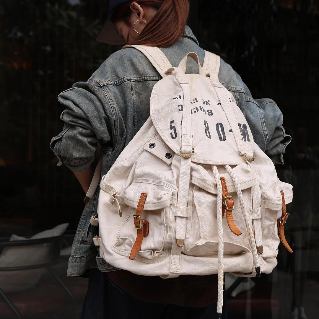 轻钢架山脊包双肩包