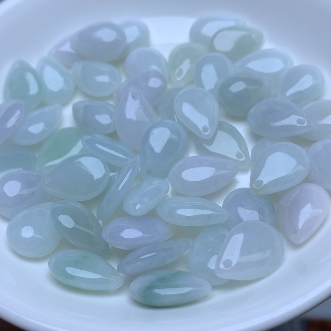 【闪购商品】翡翠手链未镶嵌卡10乘14.5冰水滴20个