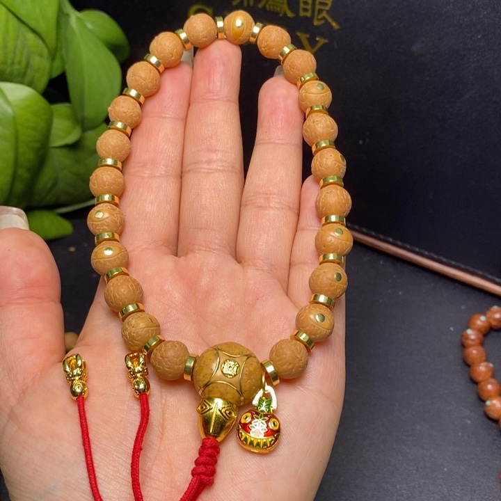 凤眼菩提手串爱****车尼泊尔