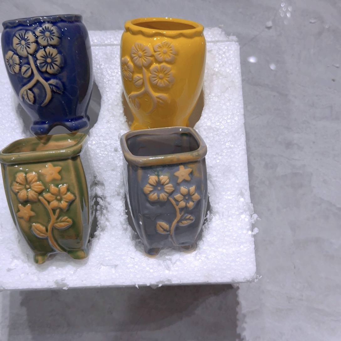 紫砂花盆粗陶醋盆