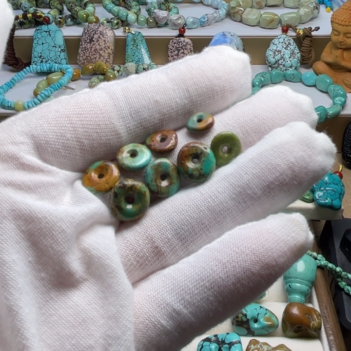 非金属小扣子三彩色配饰