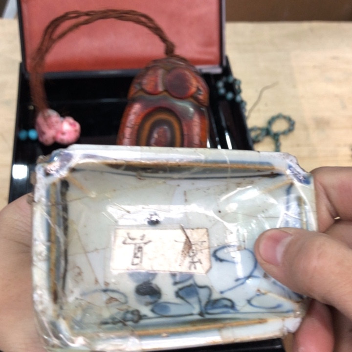 陶瓷孤品单件车里拍