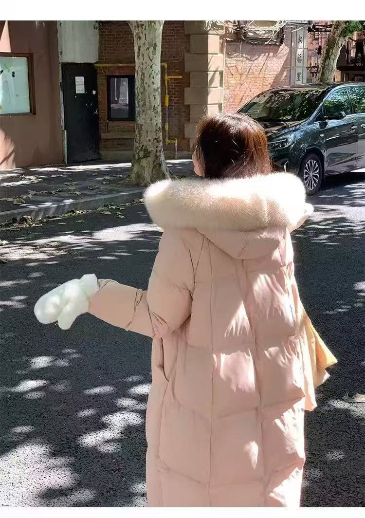 实体店品质韩系时尚宽松洋气长外套