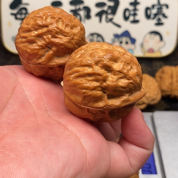 文玩核桃把件玄武大帝45