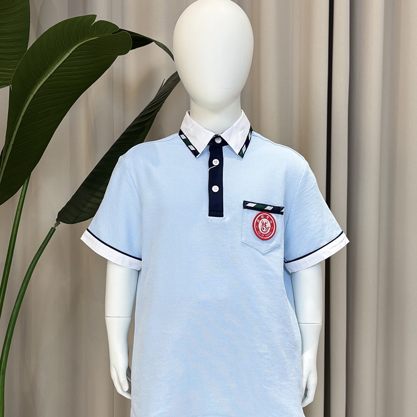 楚都学校（小学）夏季短袖POLO