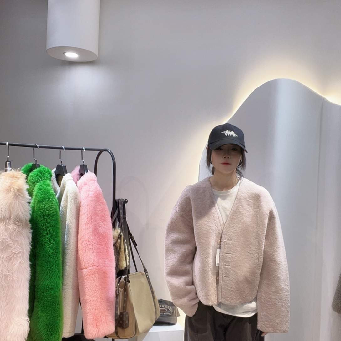 真皮皮毛一体外套213-1913