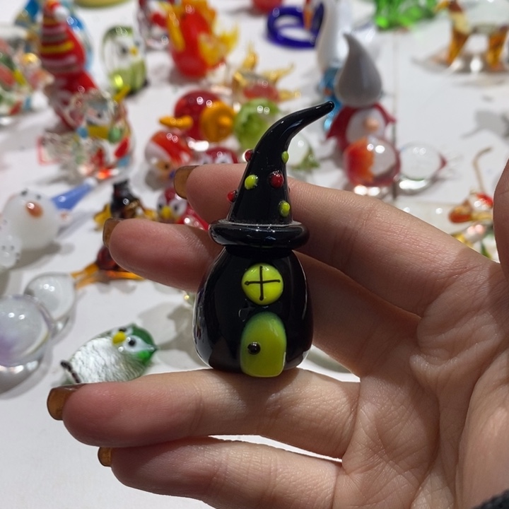 琉璃手工艺品琉璃黑房子