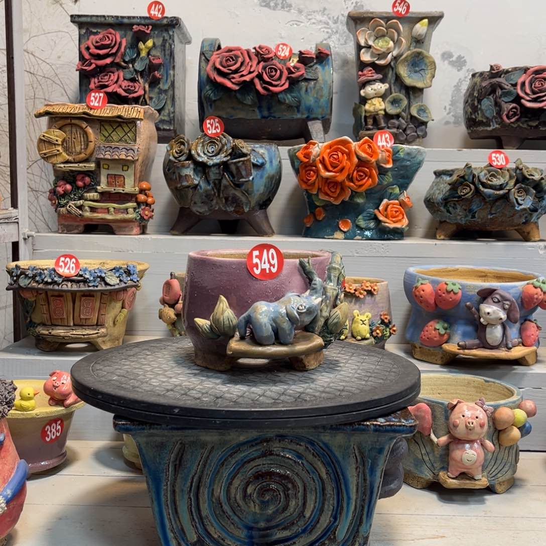 陶瓷549 号新年福利陶然花器