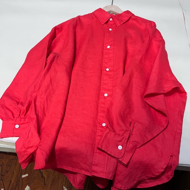 高品质日单100亚麻衬衫