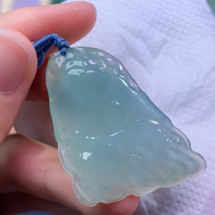 翡翠未镶嵌吊坠(不含链) 6841