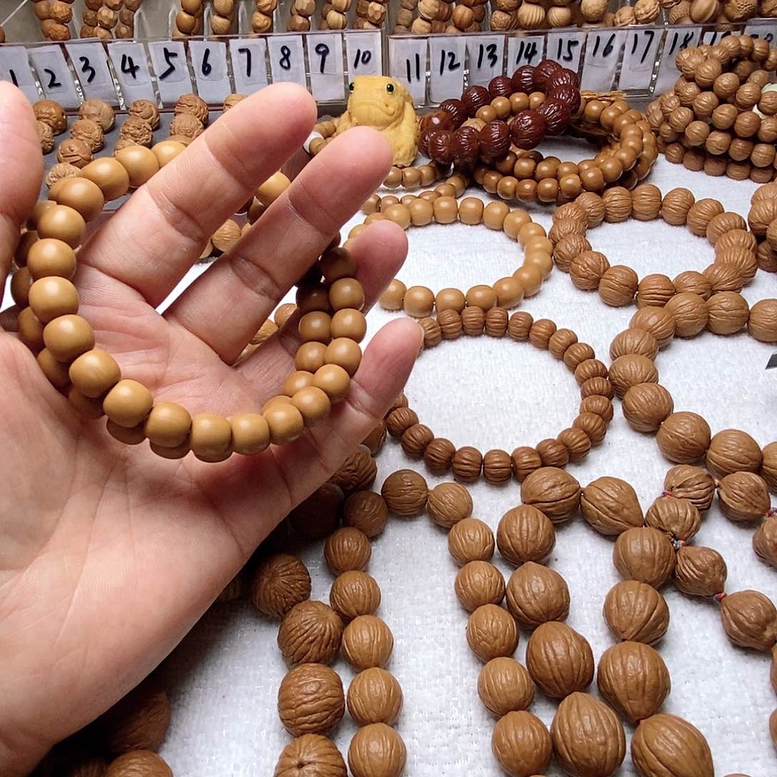 猴头核桃手串天***心老型