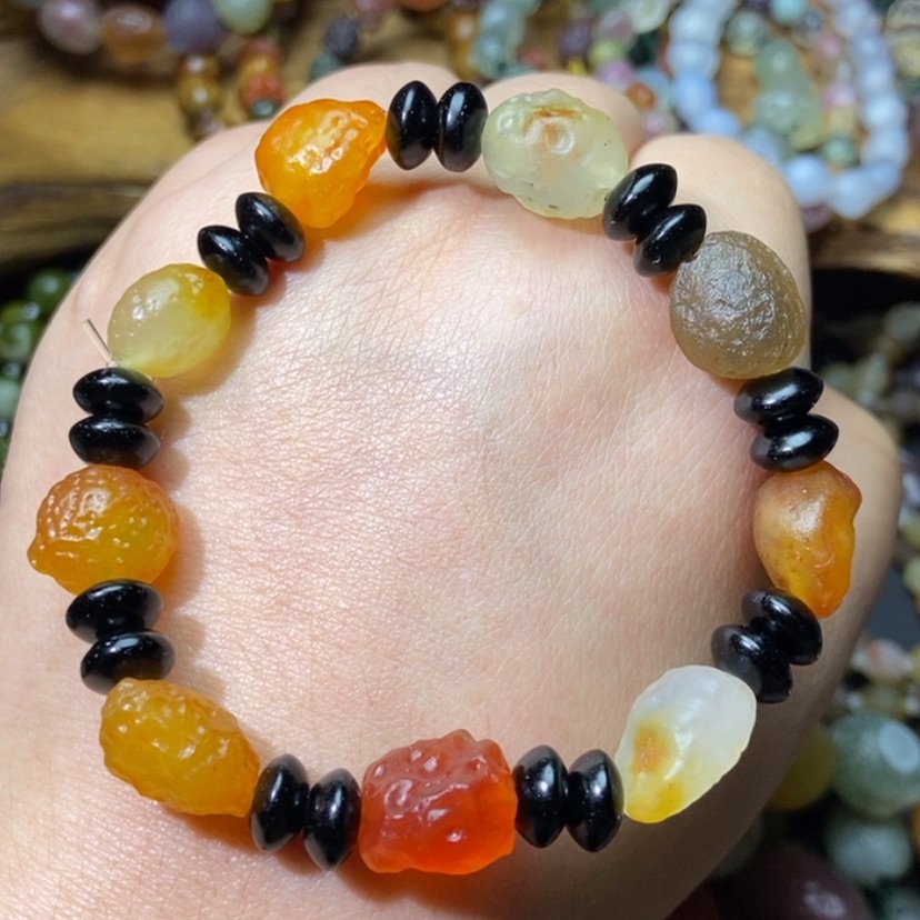 【闪购商品】合金手链玛瑙/玉髓