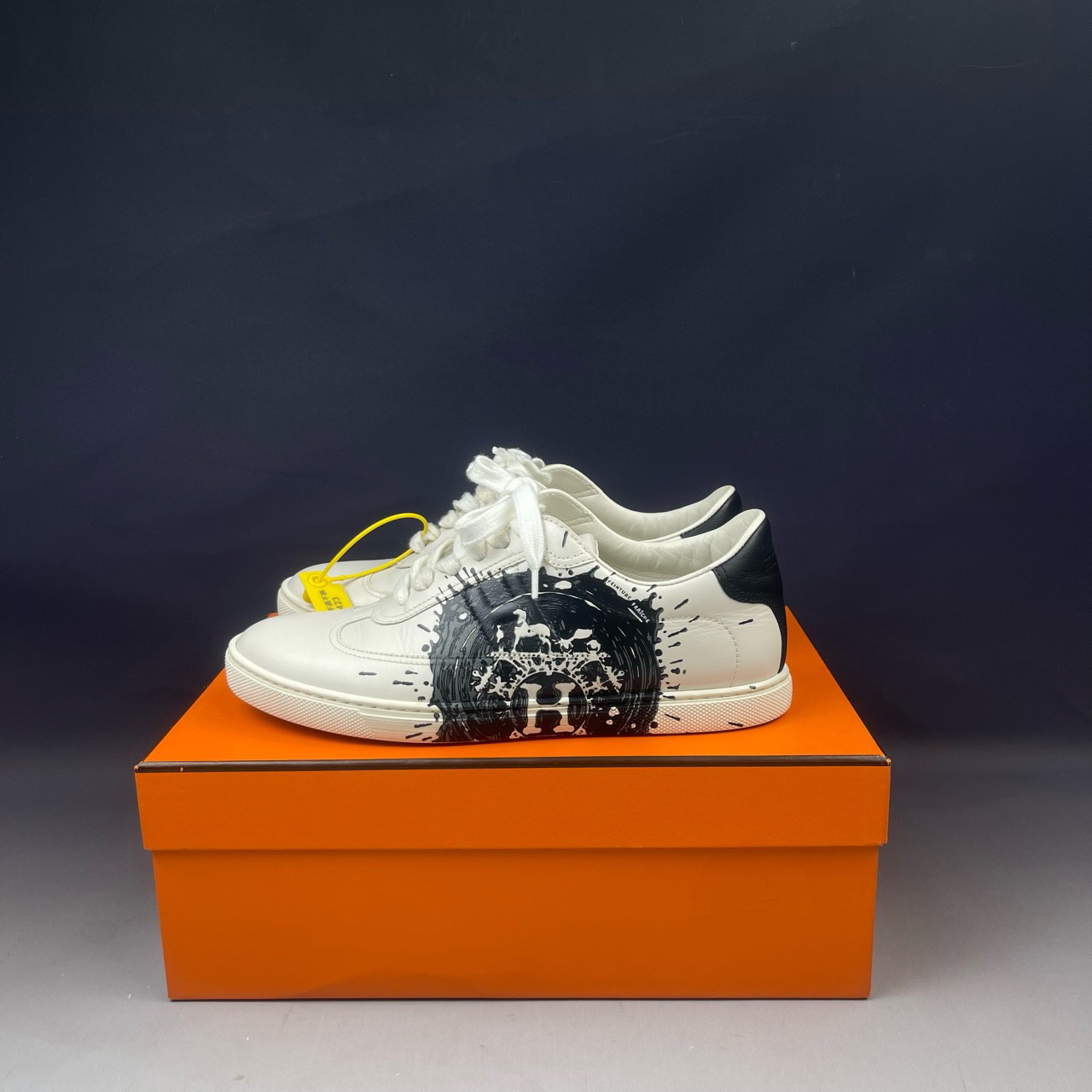 99新 Hermes/爱马仕 5423/HERMES板鞋/37码/带原盒/公价6420
