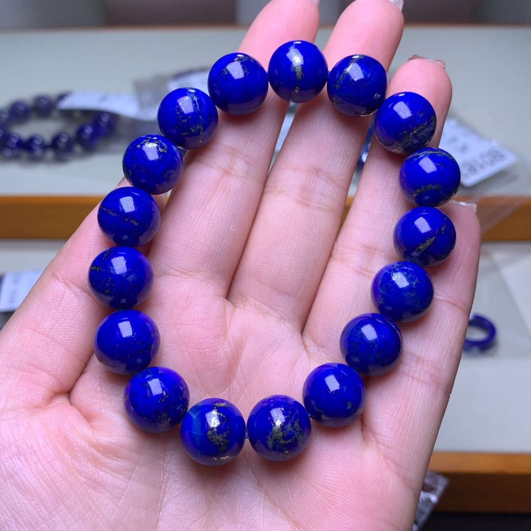 青金石手链未镶嵌晃*睛B0091