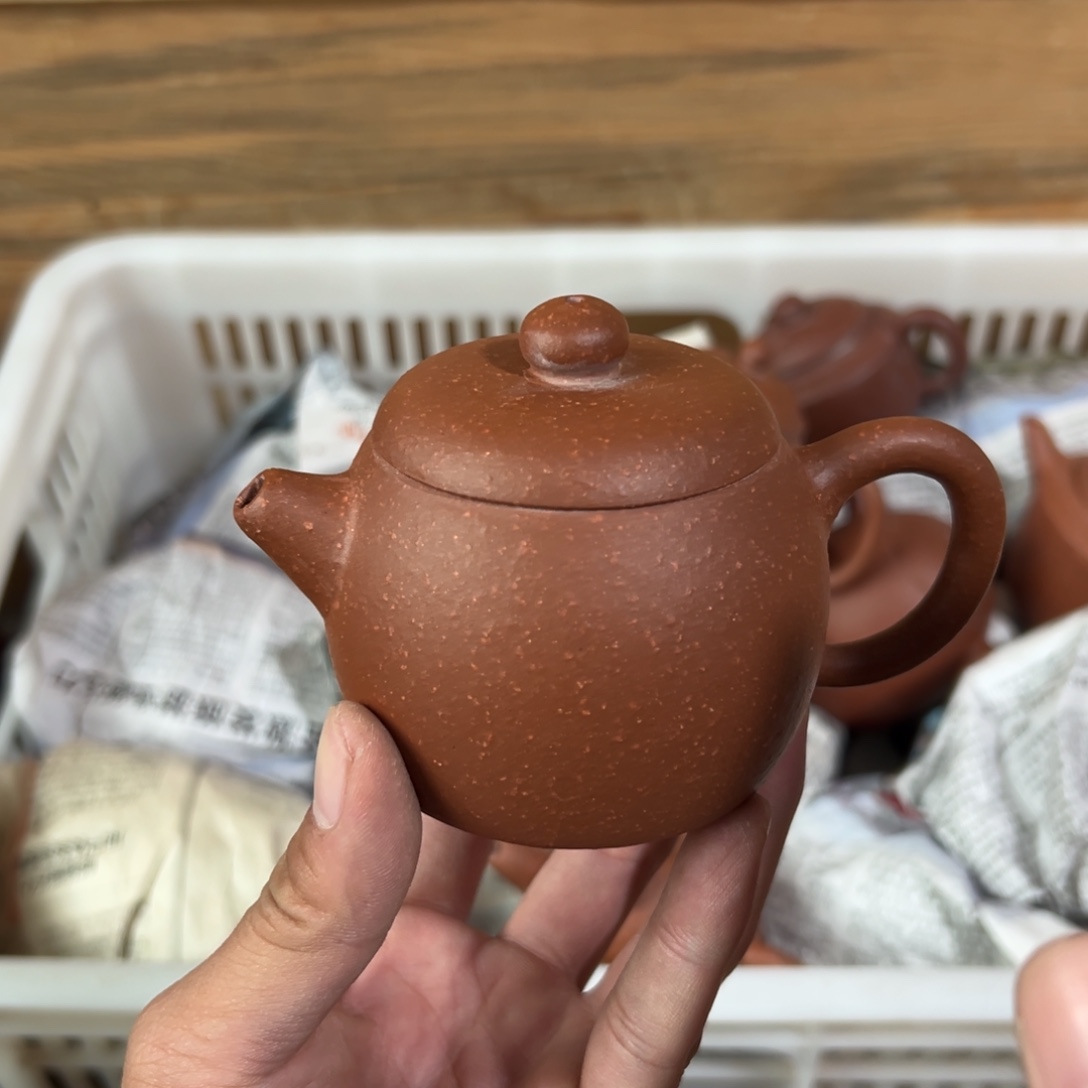 紫砂茶壶老厂紫砂壶一件！