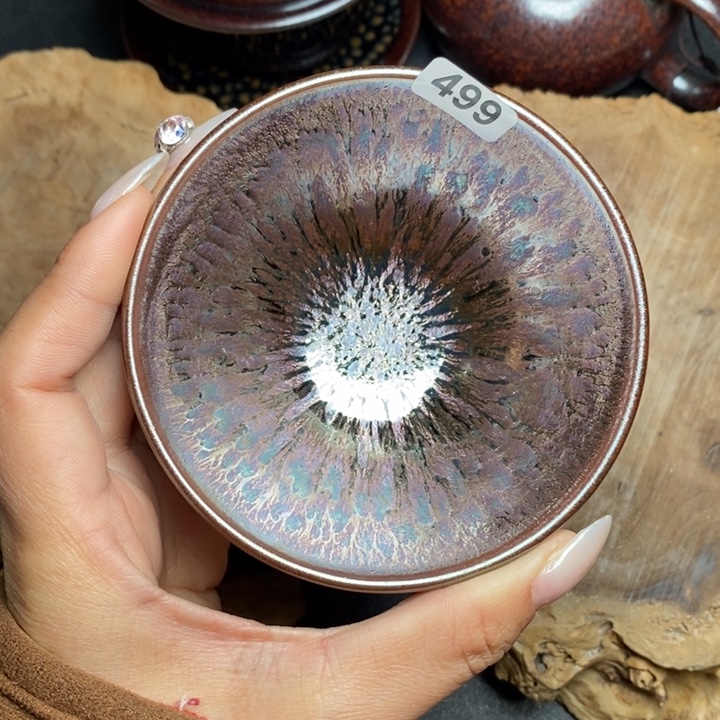 茶盏建窑建盏主人杯499