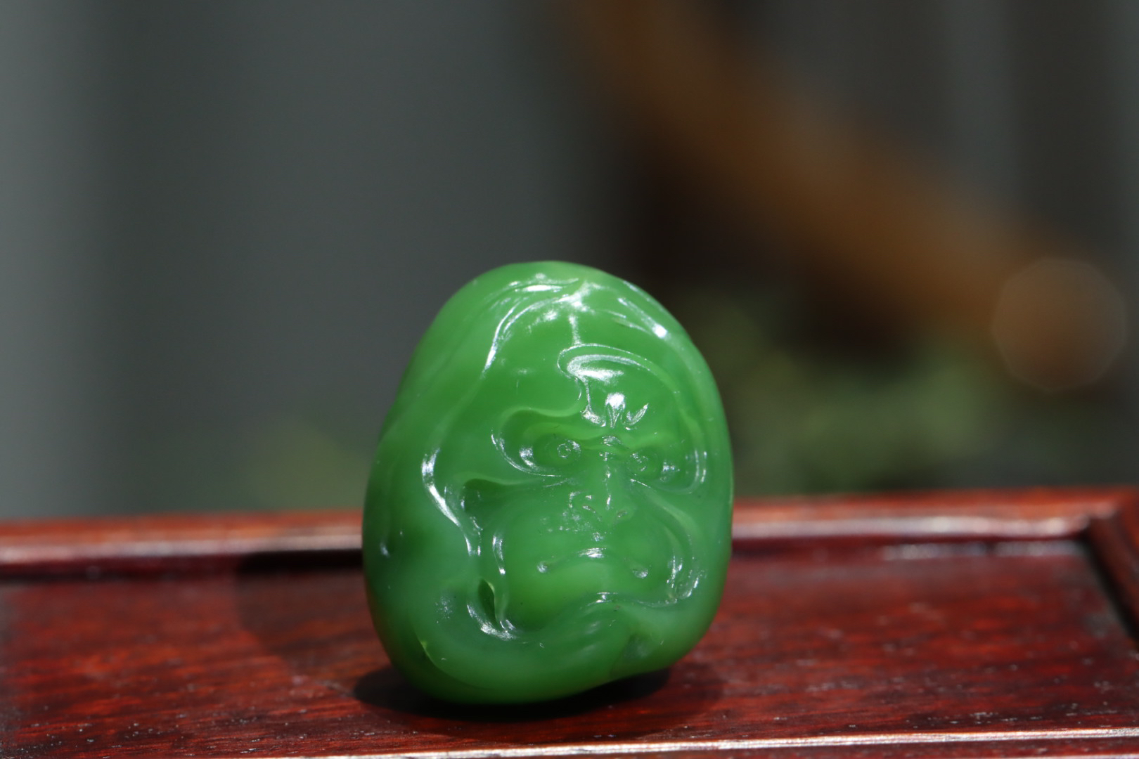 精品苹果绿大圣美猴王吊坠