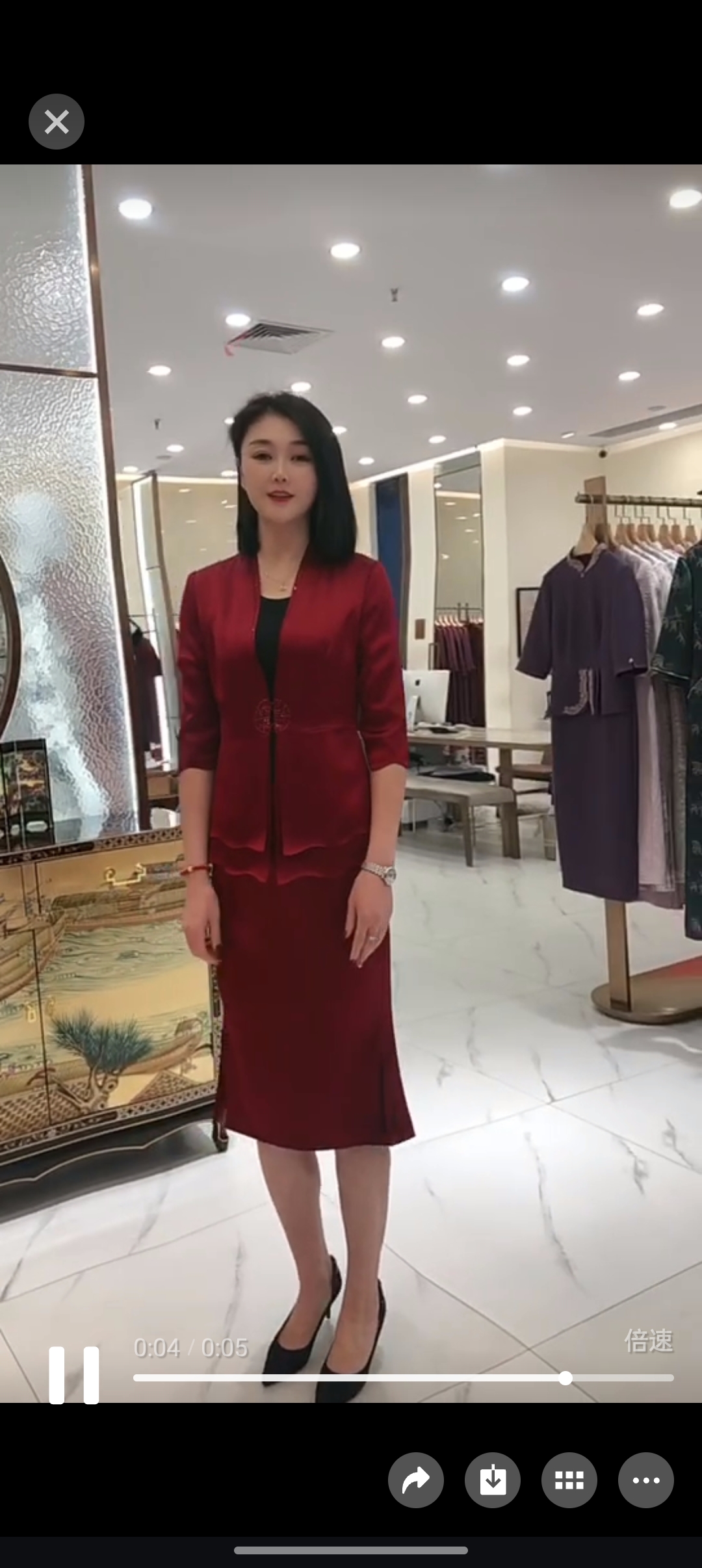 新中式国风七分袖外套裙子连衣裙套装女夏季高级感百搭显瘦