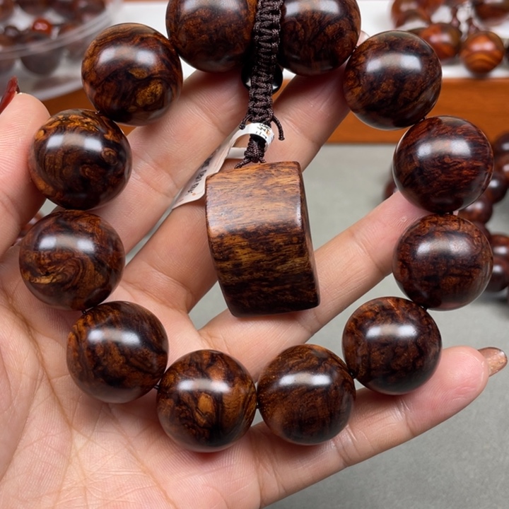 黄花梨/降香黄檀手串/手链林*少