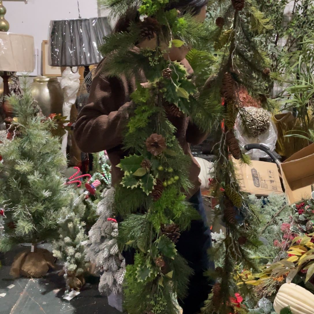 安***草陶瓷花瓶，部分微瑕2