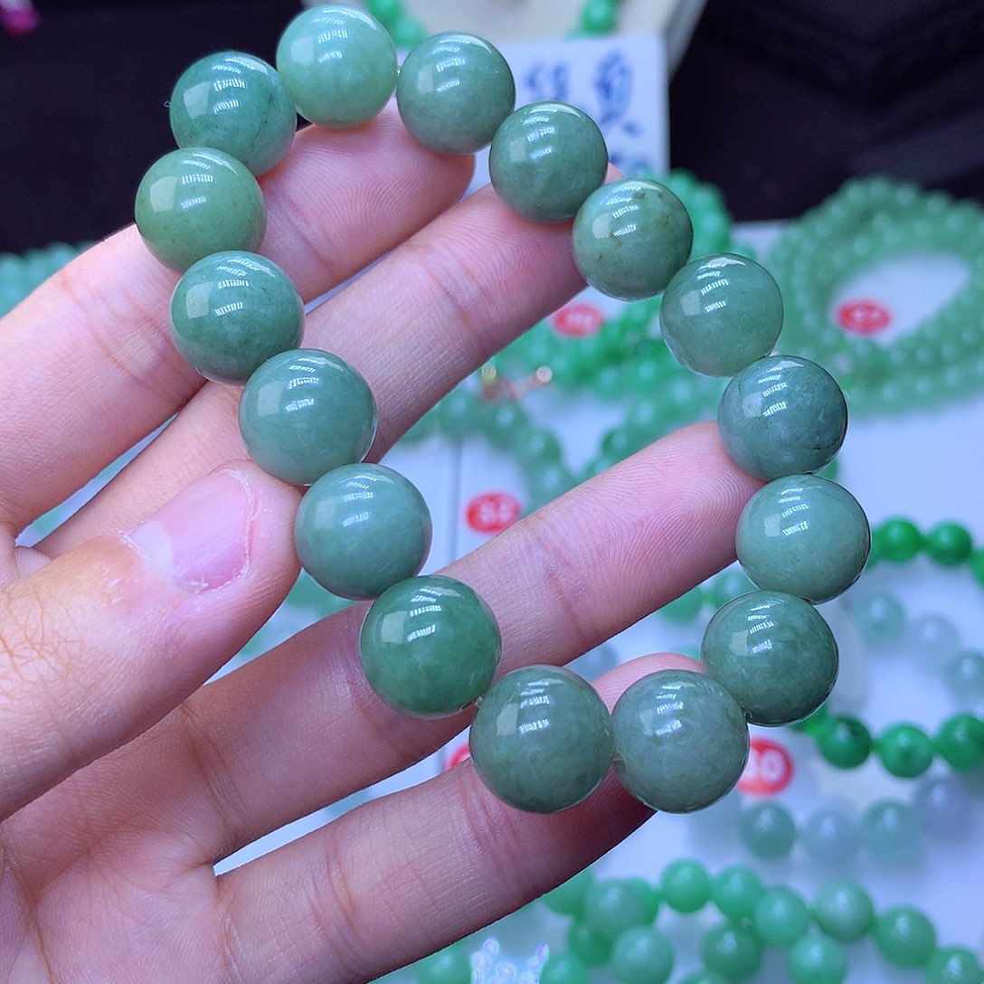 翡翠毛衣链未镶嵌卡12.8