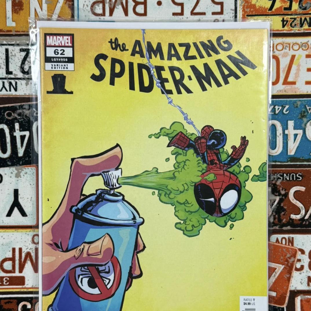 原版美漫 -蜘蛛侠#62AMAZING SPIDER-MAN #62YOUNG VAR