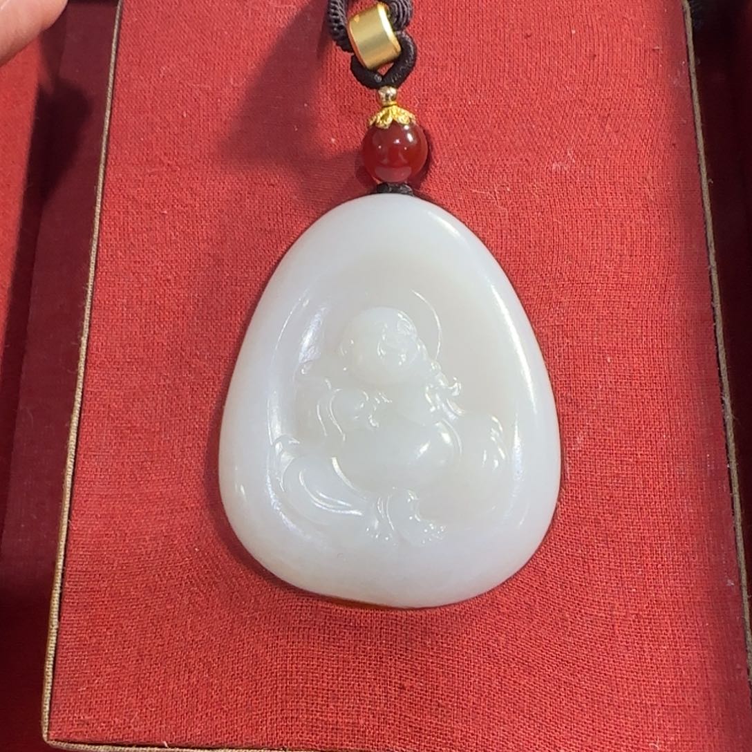 和田玉挂件未镶嵌